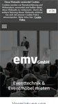 Mobile Screenshot of eventtechnik-mieten.com